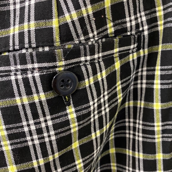 E P Pro plaid golf shorts Bermuda street length Size 6 - Picture 5 of 5